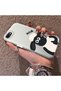 Silicone Edge Hard Back Anti Fall Lamb Pattern Case Compatible with iPhone 7/8/Se 2020 2022 - 3