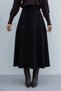 Women's High Waist A-Line Skirt - 6