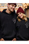 Valentine's Day Special Printed Ka Hooded Amuklu 2-Piece Combination Couple Sweatshirt