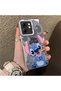 Infinix Hot 50I Compatible Silicone Edge Hard Back Anti-Fall Stitch Patterned Case - 4