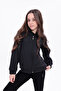 Hooded, Pocketed, Zippered, Fleece, Children's Sweat Coat Rb-650 - 2