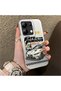 Xiaomi Redmi Note 13 Compatible Silicone Edge Hard Back Anti-Fall Sports Car Pattern Case