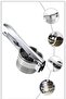 Stainless Steel Potato Masher Puree Maker Large Chamber with Many Holes Good Quality - 3