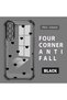 Samsung Galaxy S21 Fe 5g Compatible Four Corner Thickened Anti Fall Transparent Silicone Coating Case