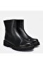 Large Size Women's Eva Sole Boots 41-42-43-44-Black Leather - 4