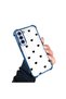 Samsung Galaxy S21 Fe 5g Compatible Four Corner Thickened Anti Fall Transparent Silicone Coating Case - 3
