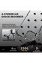 Samsung Galaxy S24 Fe Compatible Four Corner Thickened Anti Fall Transparent Silicone Coating Case - 7