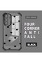 Samsung Galaxy A56 Compatible Four-Corner Thickened Anti-Fall Transparent Silicone Coating Case