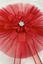 Red Convoy Ornament with Brooch, 1 Piece Bride and Groom Dowry Wedding Engagement Bridal Car Circumcision Henna