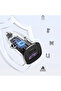 شاحن سيارة مزود بمنافذ USB-C وUSB بقدرة 30 واط - أسود - 4