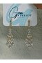 Jewelled Dangle Steel Earrings - 2
