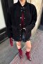 Lined Soft Fur Women's Jacket Coat - 3