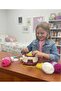 Toy Beanie Scarf Knitting Machine Full Set Creative Knitting Design Kit for Kids - 2
