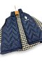 Baby Boy Inflatable Vest Set , Festive 3-Piece Stylish Top and Bottom Set with Plaid Shirt, 6-9-12-18-24 Months Set - 4