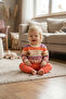 Baby Girl Set Cotton Long Sleeve Bottom Top - 3