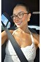 Blue Light Protection Glasses Women Small Frame 50Ekartman Optical Compatible 400-450 Nm Protective Glass - 4