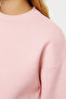 Women's 3 Thread Inside Fleece Crew Neck Ov Oversized Weatshirt 3141 - 2