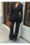 Women's Premium Denim Jeans Set with Tie Detail - 5