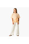 Solid Crew Neck Top with Ruffle Detail - 2