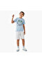 Typographic Print Crew Neck T-shirt with Short Sleeves - 2