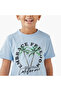 Typographic Print Crew Neck T-shirt with Short Sleeves - 4