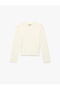 Regular Fit Long Sleeve Lightweight Stand Collar Knitwear Sweater - 3