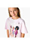 Barbie Graphic Print T-shirt with Short Sleeves - 4