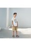 Slogan Print T-shirt with Short Sleeves - 2