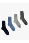 Polka Dot Multi-Colored 4-Piece Sock Set