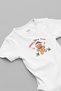 Happy New Year New Year's Day Printed Snap Fastener Short Sleeve Baby Bodysuit Jumpsuit Badi 5940