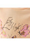 Butterfly Print T-shirt with Short Sleeves - 5