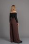 Women's Winter Brown Cheris Open Pilikaşe Trousers 30331 - 5