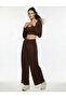 Back Detailed Boat Neck Long Sleeve Crop Sports T-Shirt - 2