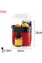 Electric Double Citrus Juicer - Professional Orange & Lemon Squeezer - 4