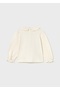 Baby Girl Ruffle Collar Long-Sleeved T-Shirt - 2