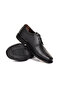 Genuine Leather, Black Casual Men's Shoes Rubber Sole - Tuna 0667 - 5