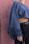 Tasseled Knitwear Sweater - 2