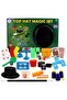 Top Hat Magic Set for Kids – 65 Tricks Beginner Magic Kit with Wand & Props