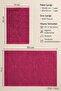2 Piece Bathroom Hand and Face Towel Set 90X150 + 50X90 cm Amorivy - 3