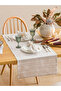 LCW HOME عداء مطرز باللون البيج مقاس 45x150 سم - 6
