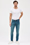 Men's Slim Fit Slim Fit Cotton Stretch Stretch Fabric Denim Jean Pants - 6