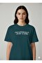 Women's Just Girl Printed Oversized Tshirt