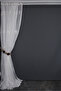 Brode 1450 Pattern White Color Single Wing Ready-Made Pleated Background Curtain 300*260 cm - 7