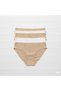 6-Piece Women's Bikini Panties Set – Non-Marking Modal & Cotton, Black / White / Skin Color Options Available - 3