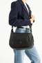 Women's Black Casual Daily Shoulder and Crossbody Bag 6 Compartment Women's Bag
