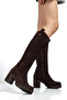 Genuine Leather Women's Winter Boots from Size 36 to Size 41 - 2