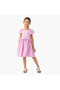 Ruffled Dress with Flutter Sleeves - 2