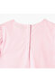 Solid Dress with Puff Sleeves and Balloon Hem - 4