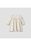 Floral Print Ruffle Dress and Tights Set - 2