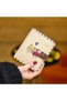 Small Wallet with Owl Figure, Symbol of Love (Bohemian Retro Vintage) - 3